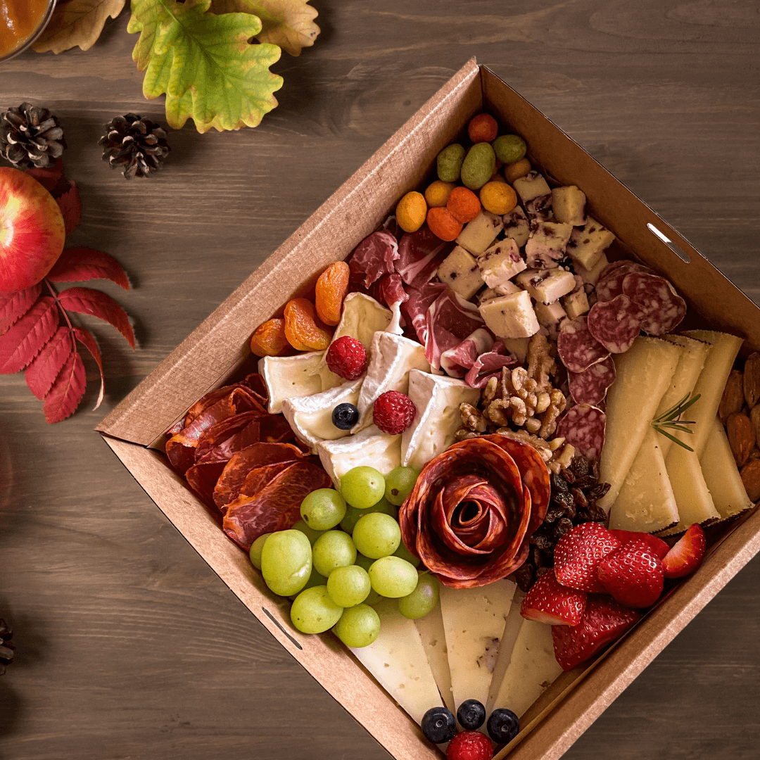 caja catering de quesos a domicilio en madrid para cumpleaños aniversario bodas reuniones empresa