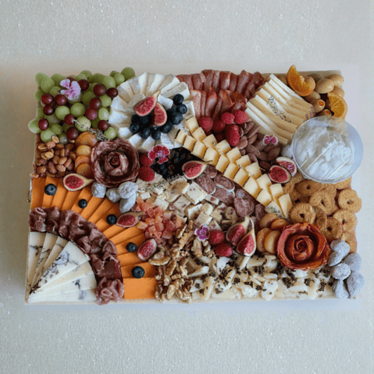 Tabla de quesos e ibericos para eventos de empresa, celebraciones